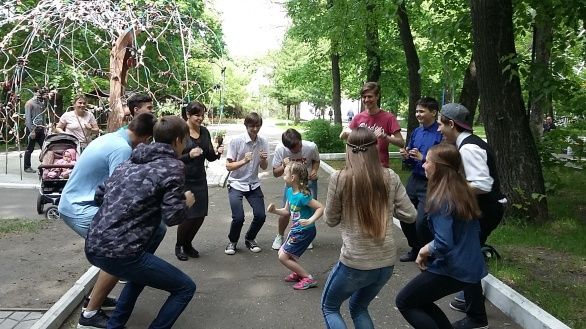 В парке Белинского В парке Белинского