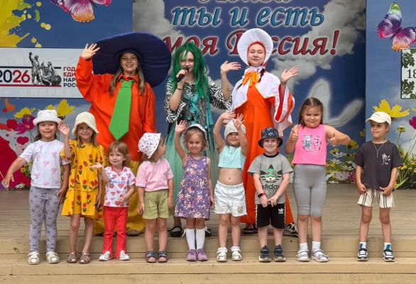 Час русских народных игр в парке Белинского