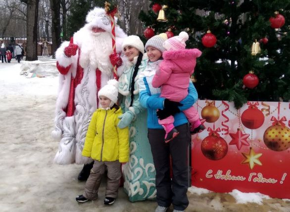 "Подводный хоровод в Новый год" Парк Белинского