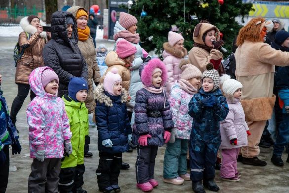 Атмосфера приключений и веселья царила в Детском парке