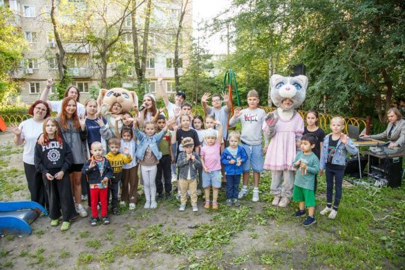 Праздник двора на ул.Вяземского