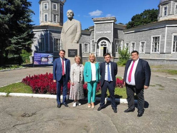 Осинцев В.Г. с рабочим визитом посетил парк Белинского