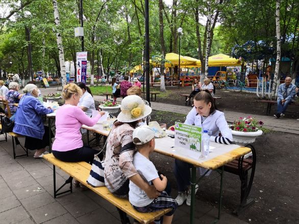 В Детском парке продолжается цикл мероприятий