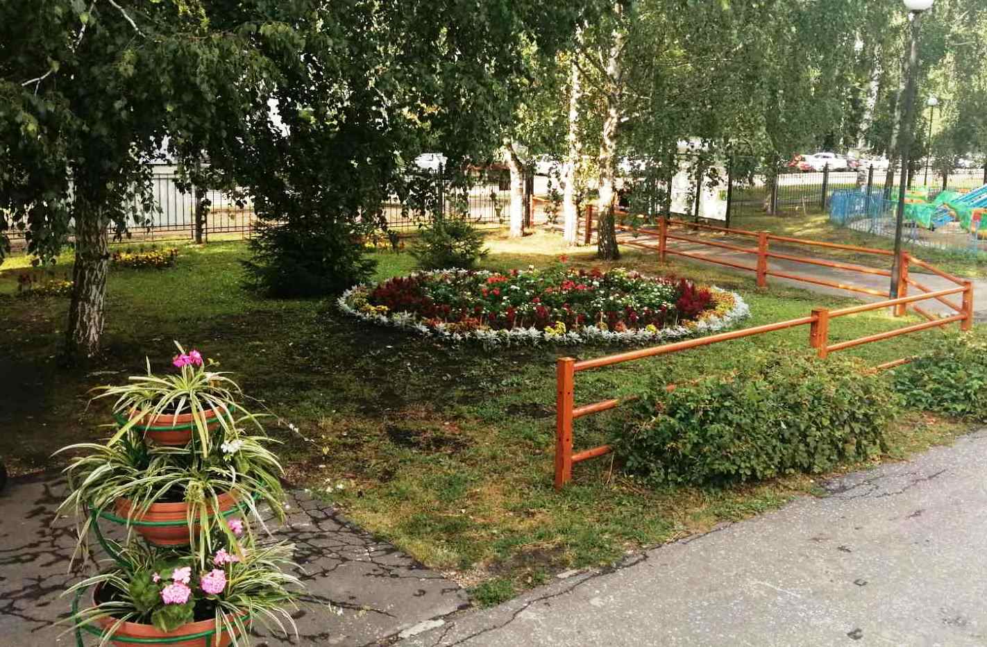 Благоустройство в летний период