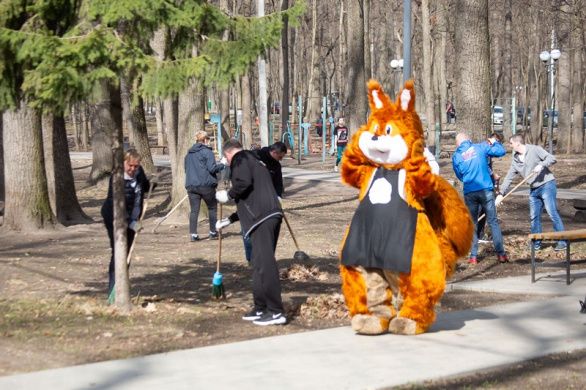 "Чистый город начинается с тебя"