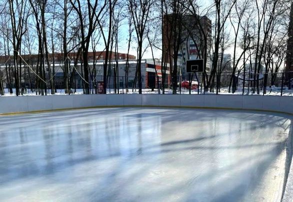 Каток на территории Парка Времён 