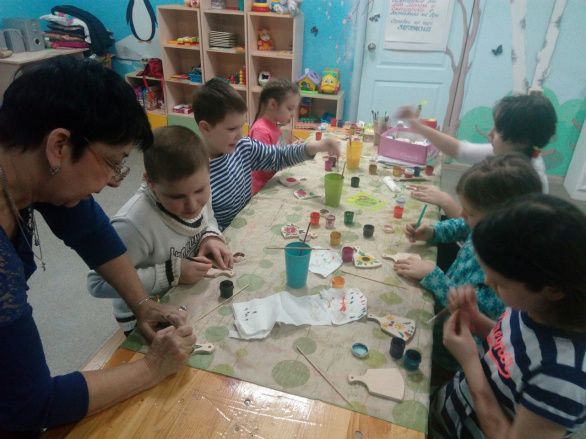 Городецкая роспись