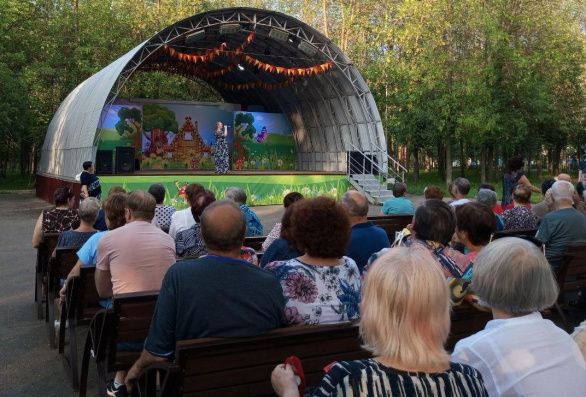 В Детском парке царила атмосфера праздника