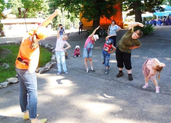 Команда юных спортсменов