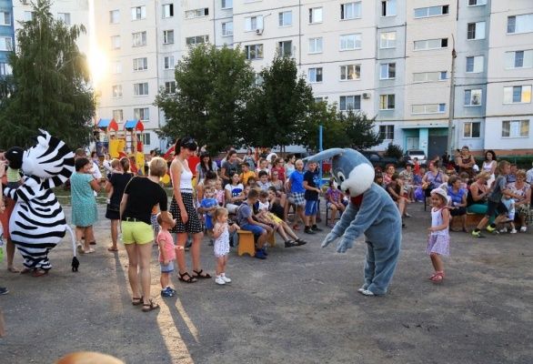 Открытие детской площадки 