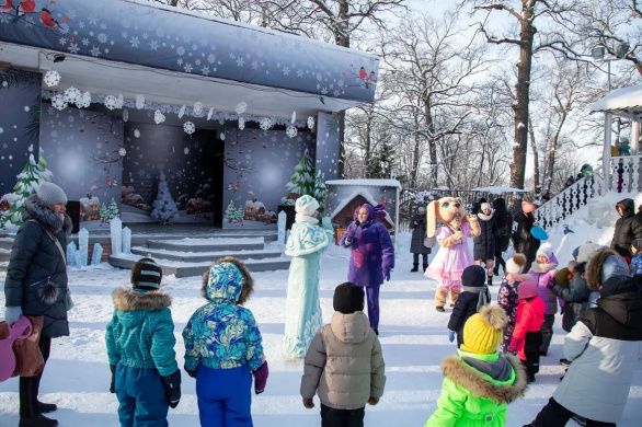 Встречайте новогодние праздники в парке Белинского!