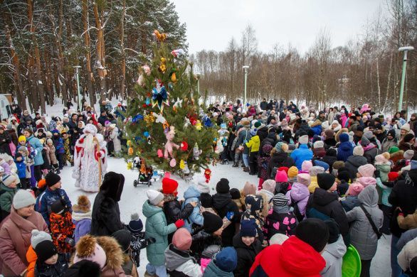 Новогодняя Ёлка в парке "Семейный"