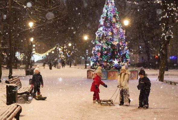 Январь в Детском парке