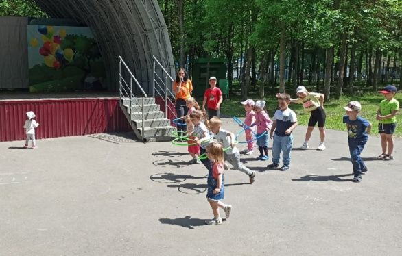 Зажигательные программы в Детском парке