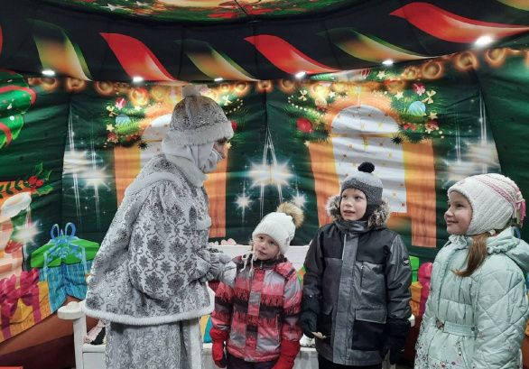 В гостях у Снегурочки