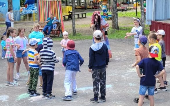 В Детском парке состоялась интерактивная программа