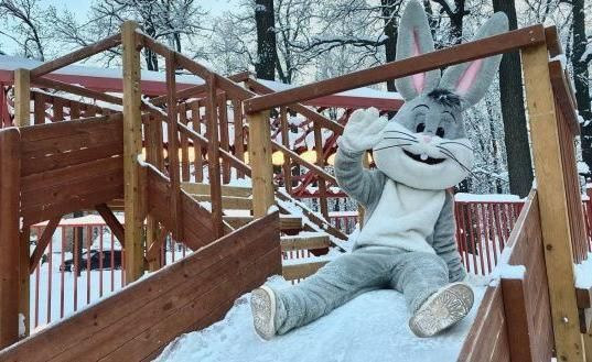 Эх, какая же высокая горка!