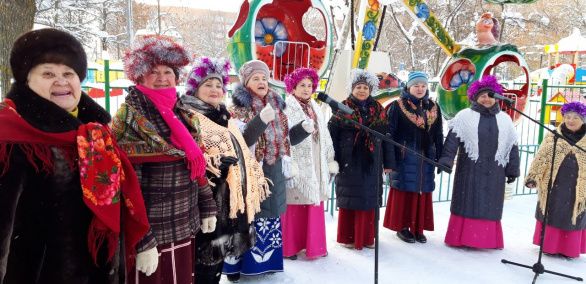Рождественская программа в Детском парке Рождественская программа в Детском парке