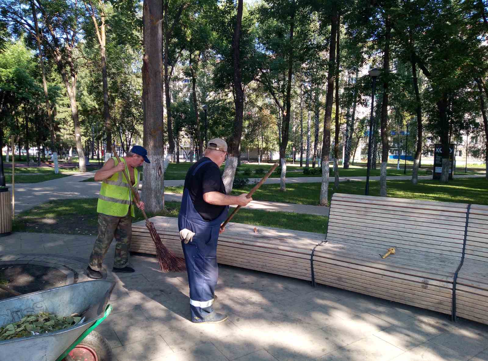 Благоустройство. Июль