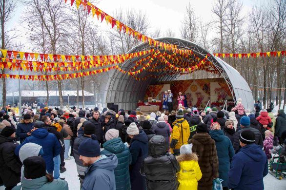 «Широкая Масленица» в Детском парке