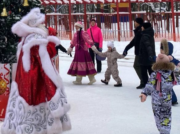 Дед Мороз и космическое путешествие 