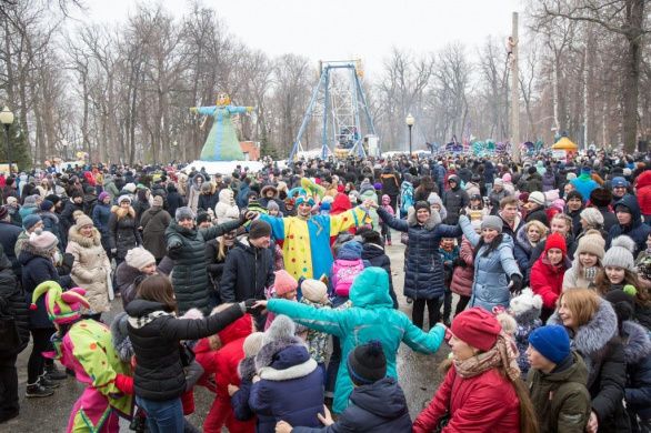 "Широкая Масленица" 2019 Парк Белинского