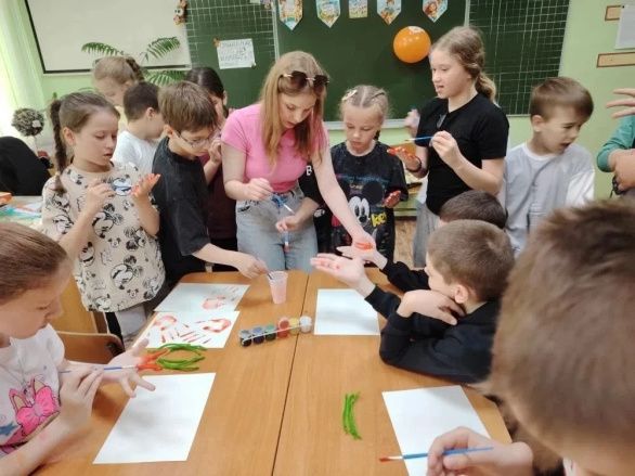 "Букеты из ладошек"