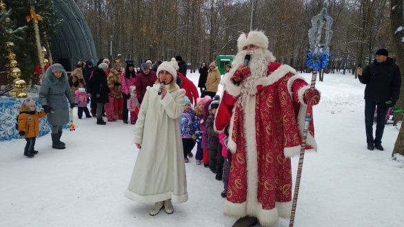 Открытие Зимнего городка
