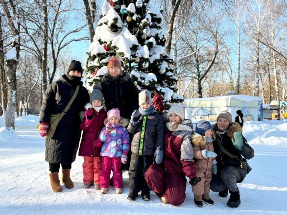 Трескучий мороз не смог помешать 