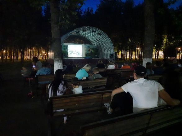 "Старик Хоттабыч" Кино под открытым небом