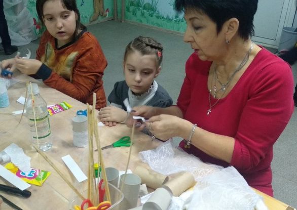 Объемная поделка Объемная поделка