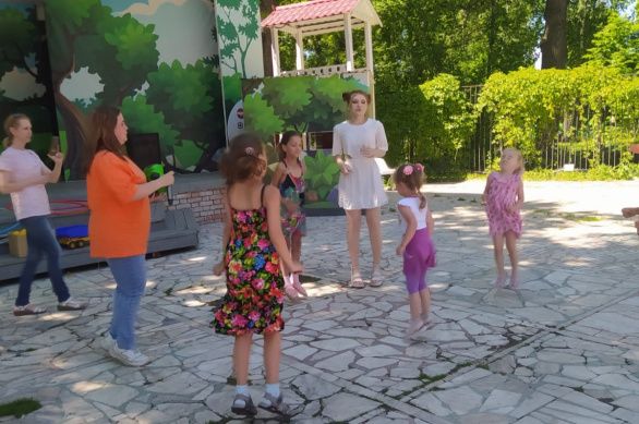 Летние игровые программы в парке Белинского