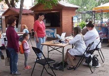На территории Детского парка прошла акция