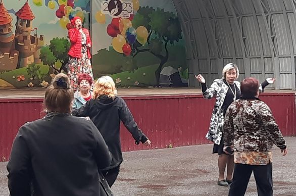 Ольга Козырева подарила всем хорошее настроение Ольга Козырева подарила всем хорошее настроение