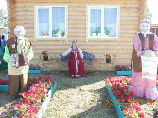 На празднике Сабантуй