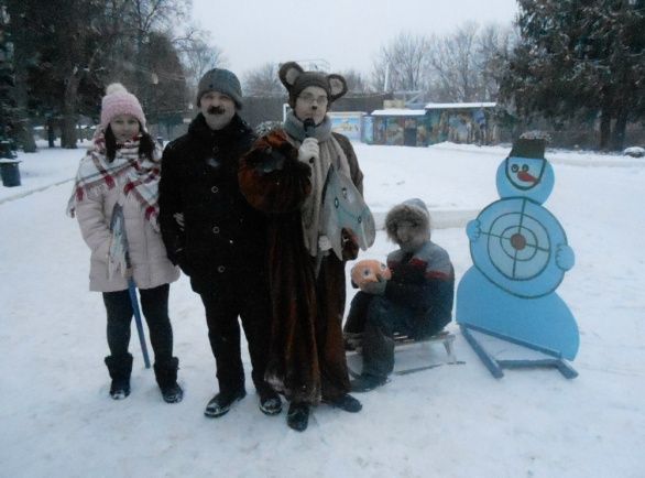 "Снеговик и все, все, все! "