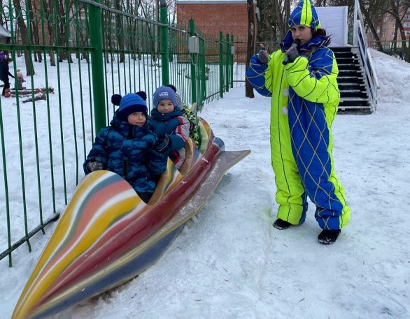 "Новогоднее космическое путешествие" Детский парк