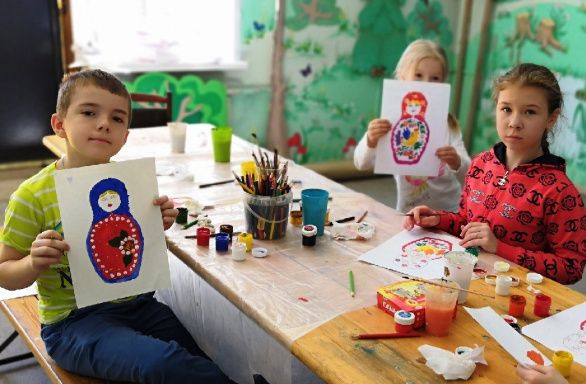 Аппликация и роспись