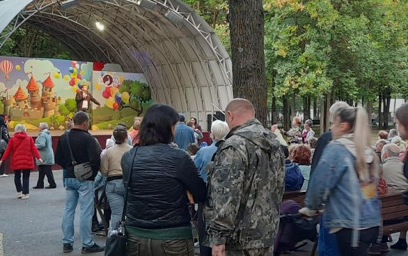 Осеннее тепло дало возможность насладиться музыкой