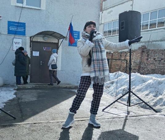 Концерт на избирательном участке №195 Концерт на избирательном участке №195
