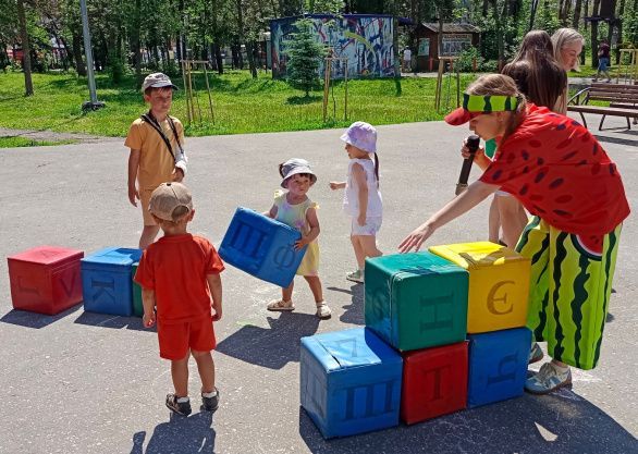 Летнее веселье в Детском парке продолжается!
