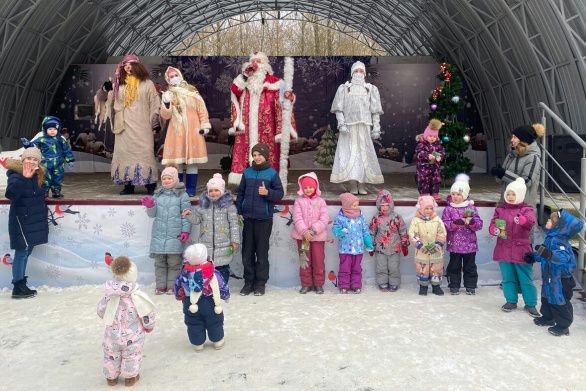 Новогодние представления в Детском парке продолжаются