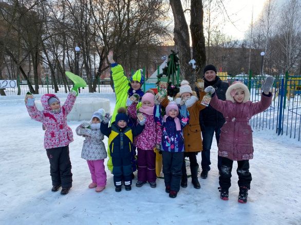 "Зимний городок" в Детском парке