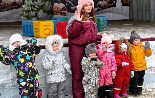 "Веселая снежинка... "